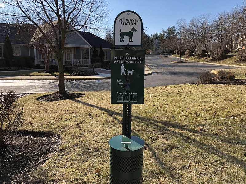 Clubhouse Pet Waste Station